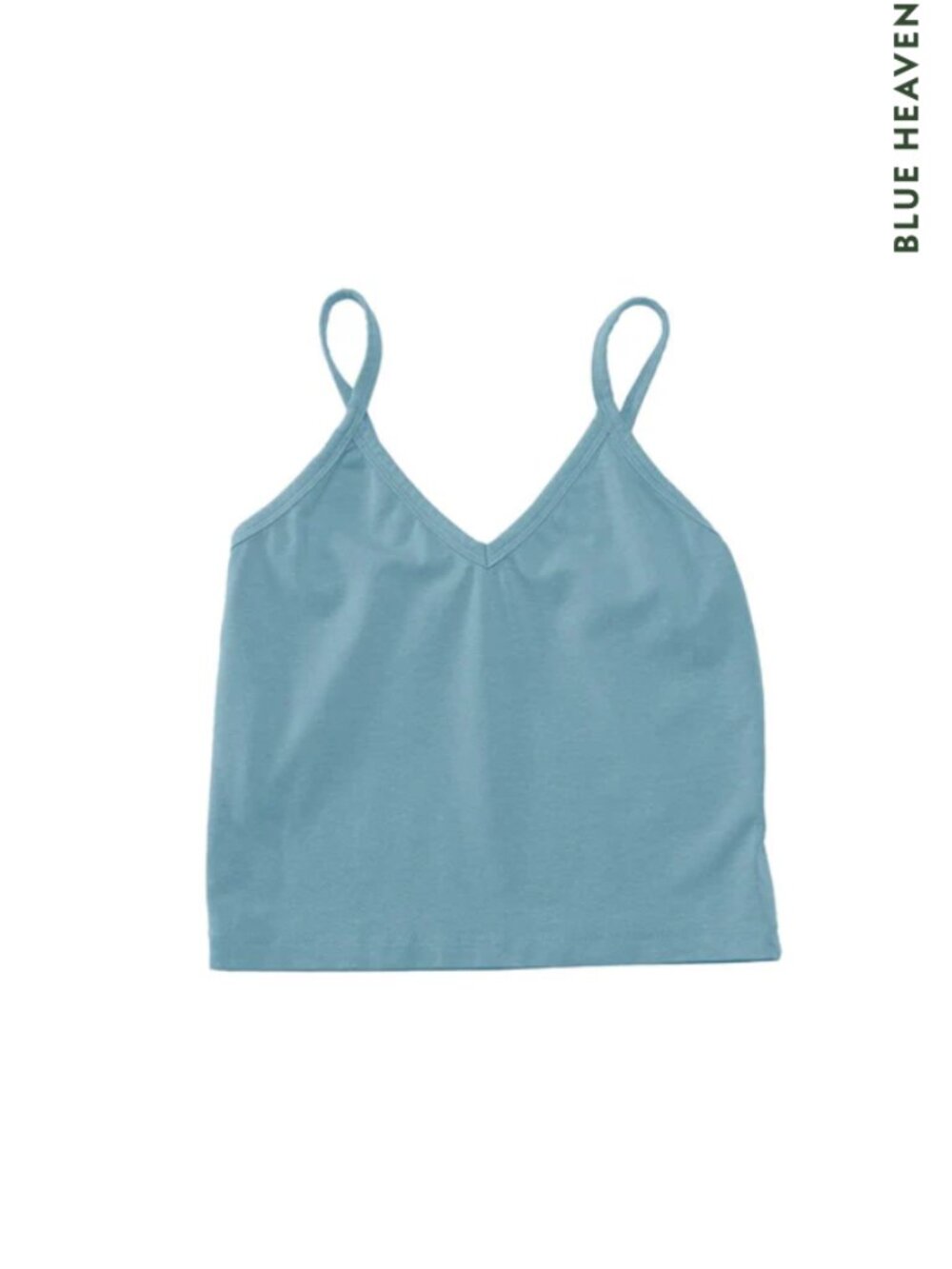 Jungmaven Spaghetti Tank (S) in Blue Heather